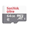 کارت حافظه microSDXC سن دیسک مدل Ultra کلاس 10 استاندارد UHS-I سرعت 100MBps ظرفیت 64 گیگابایت همراه با آداپتور SD
